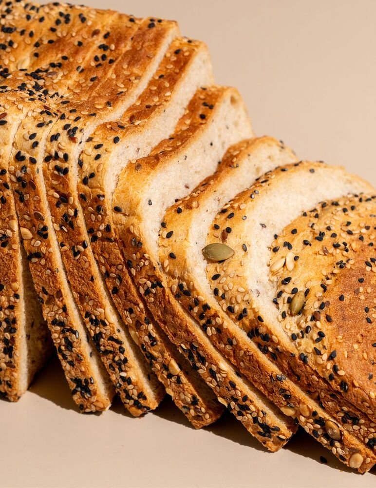 Multigrain sliced bread loaf by Breadko